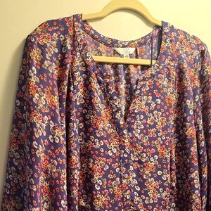 Floral Print Blouse